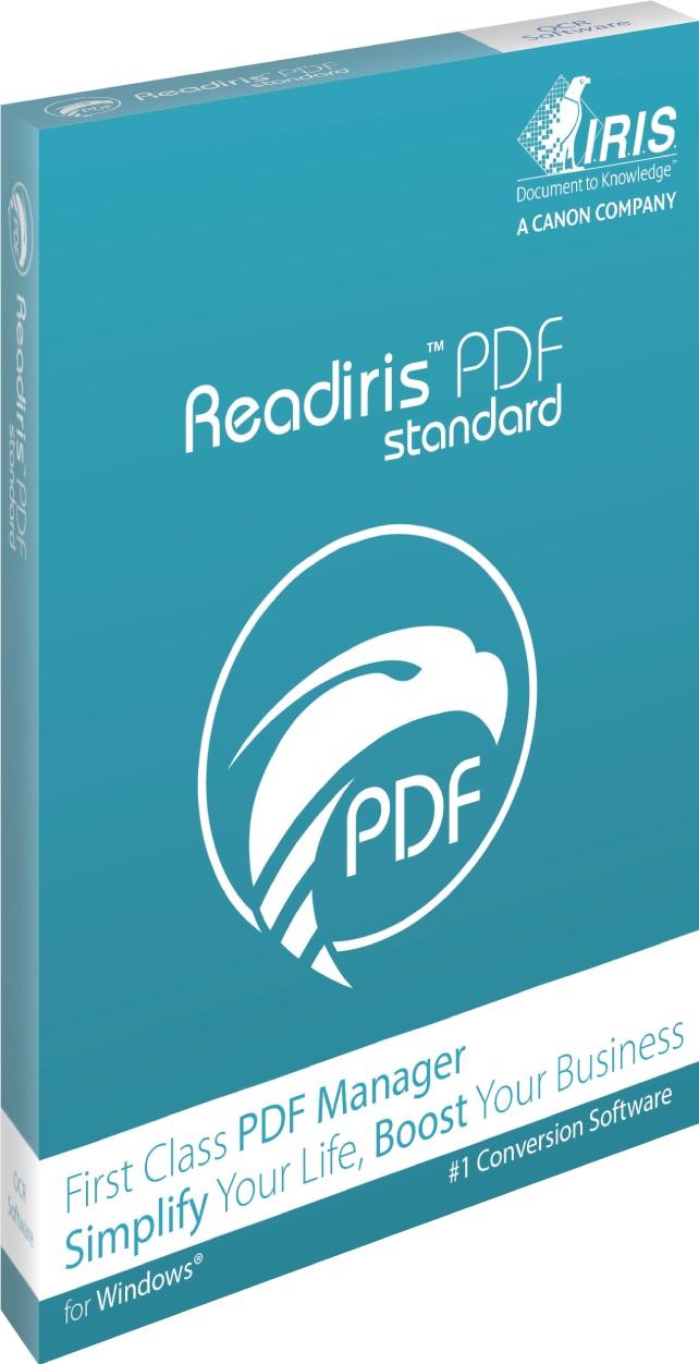 Софтуер Readiris PDF 22 Standard 1 Lic WIN -ESD електронен лиценз