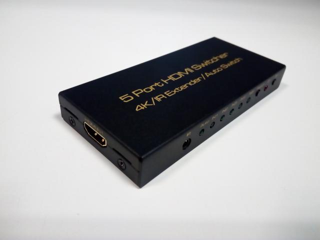 Automatic switcher ESTILLO HDMI , 5/1 x HDMI1.4, 5 inputs 1 output 