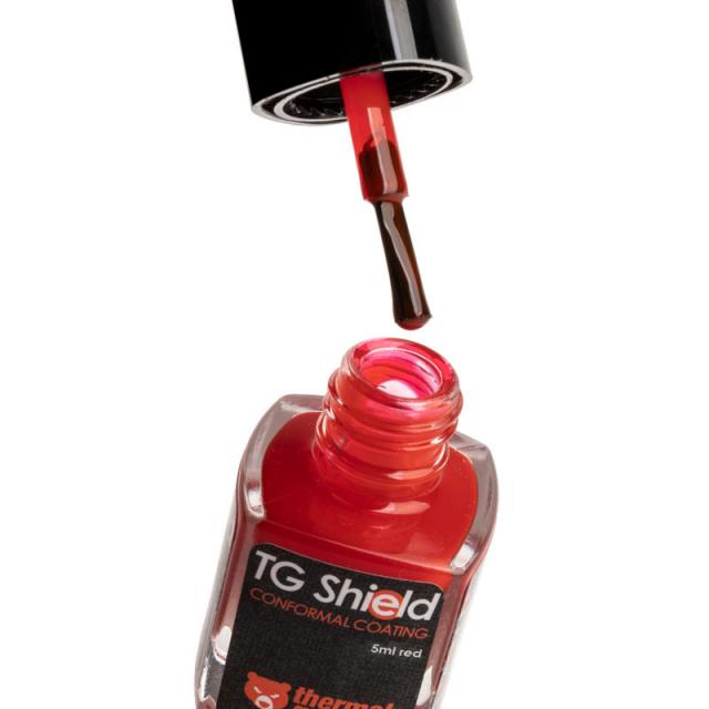 Защитен лак Thermal Grizzly Shield, 5ml, Червен 