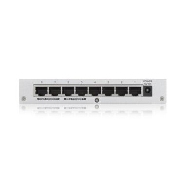 Суич ZYXEL GS-108B v3, 8 портов, Gigabit, метален корпус 