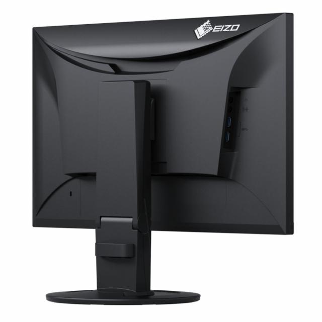 Monitor EIZO FlexScan EV2460, IPS, 23.8 inch, Wide, Full HD, D-Sub, DVI-D, HDMI, DisplayPort, Black 