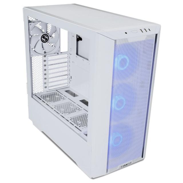 Кутия Lian-Li LANCOOL III RGB Mid-Tower, Tempered Glass, Бяла 