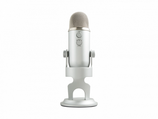 Premium Microphone Logitech Blue YETI - Silver 