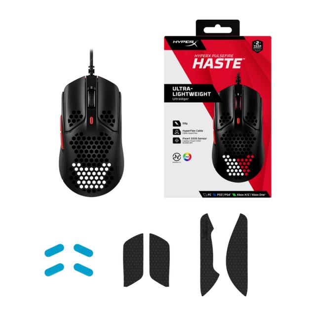 Gaming Mouse HyperX Pulsefire Haste Ultra-Lightweight 