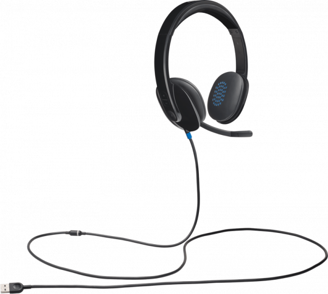 Слушалки с микрофон Logitech H540 