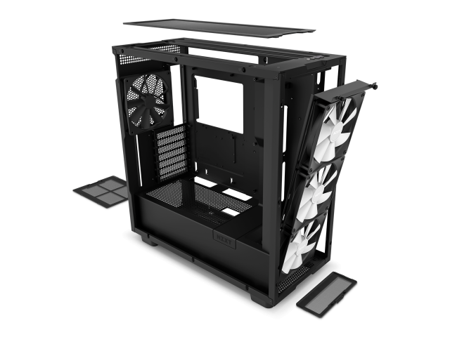 Case NZXT H7 Elite 2023 Matte Black Mid-Tower 