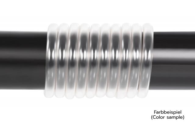 Тръба Alphacool AlphaTube HF, 16/10 (3/8"ID), 3м, Прозрачна, Retailbox 