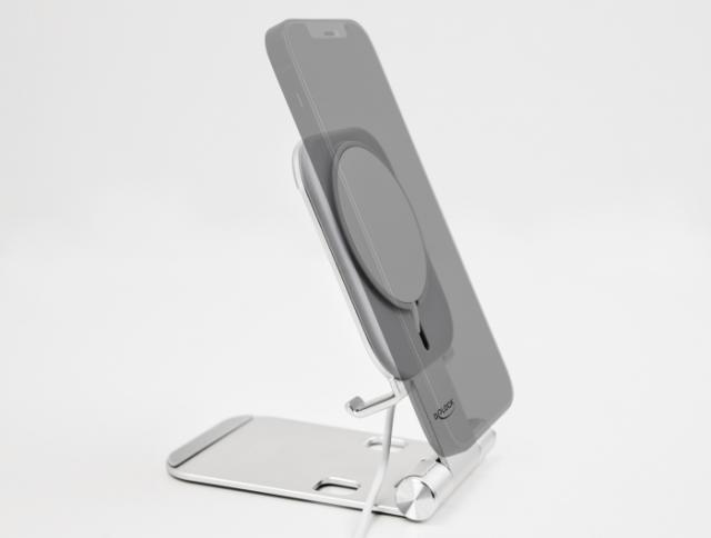 Delock Smartphone Stand Holder adjustable for MagSafe aluminium 