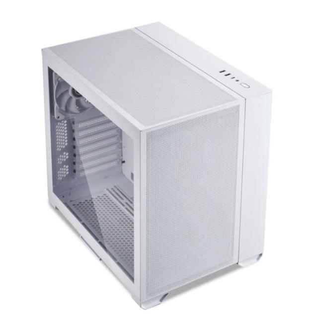 Case Lian Li O11 Air Mini Tower, Tempered Glass, White 