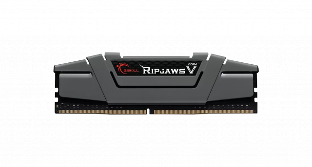 Памет G.SKILL Ripjaws V Dark Gray 16GB(2x8GB) DDR4 3200MHz F4-3200C16D-16GVGB 
