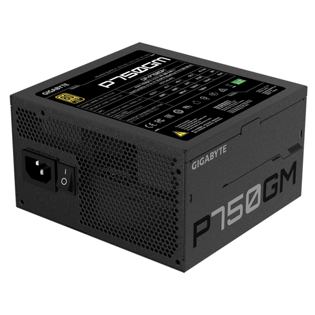Power Supply Gigabyte P750W 750W 80+ GOLD Modular 