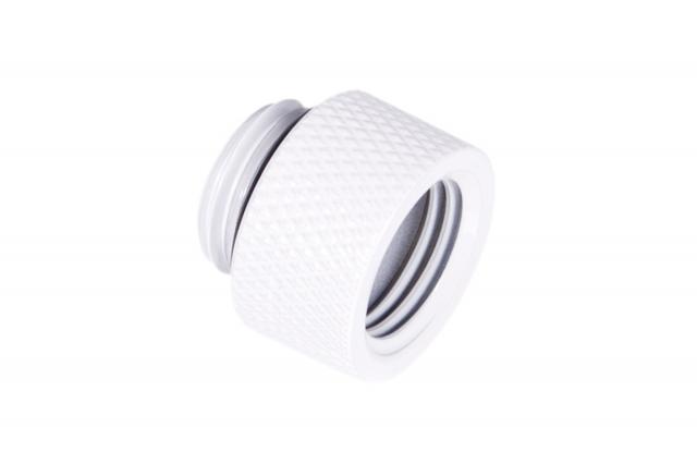 Удължител Alphacool Eiszapfen, G1/4 вънжна към G1/4 вътрешна резба, Бял 