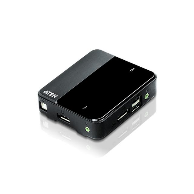 KVM превключвател ATEN CS782DP, 2-портов 