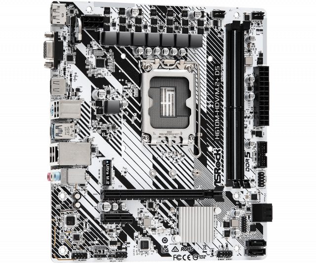 Motherboard ASRock H610M-HDV/M.2+ D5 LGA1700 