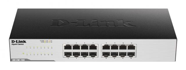 Switch D-LINK GO-SW-16G, 16 port, Gigabit 