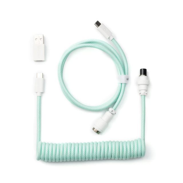 Cable Keychron Coiled Aviator - Mint 