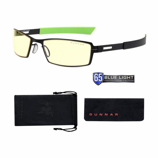 Геймърски очила GUNNAR OPTICS Razer MOBA Amber Onyx 