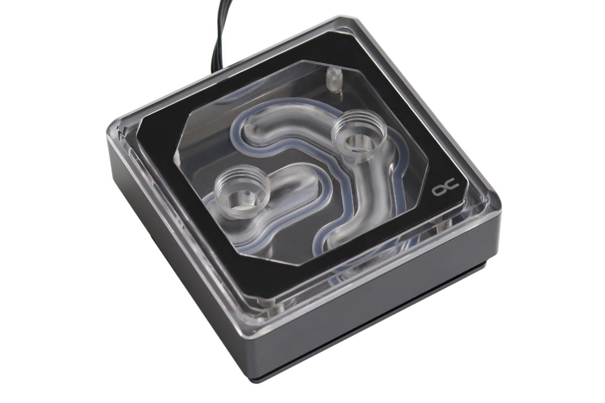 Воден блок за процесор Alphacool Eisblock XPX Aurora Edge, Acryl Black, Digital RGB