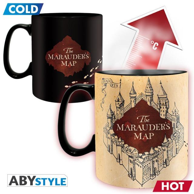 Чаша ABYSTYLE HARRY POTTER Heat Change Mug Marauder 