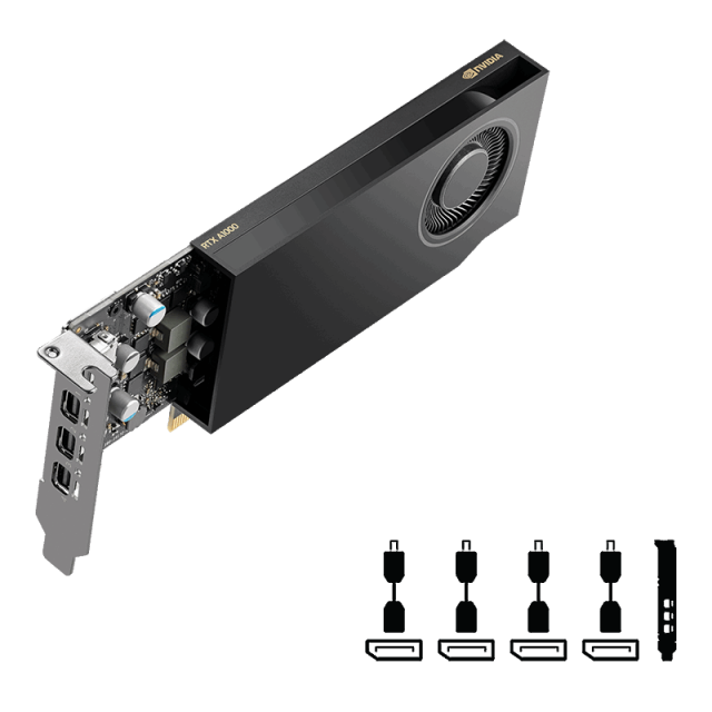 Graphic card PNY VCNRTXA400ATX-PB 