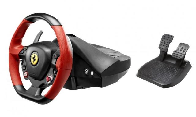 Волан THRUSTMASTER, Ferrari 458 Spider Racing Wheel, за XBox 
