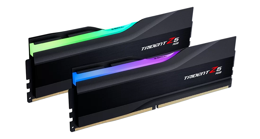 Памет G.SKILL Trident Z5 Black RGB 32GB (2x16GB) DDR5 6800MHz CL34