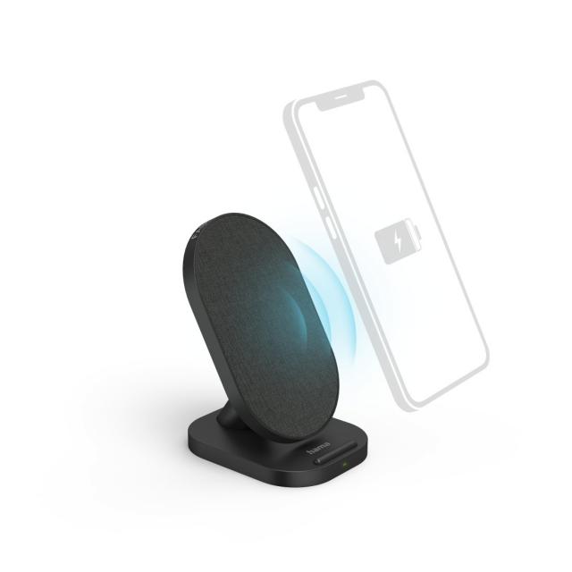 Hama "QI-FC10S-Fab" Wireless Charger, 10 W, 201685 