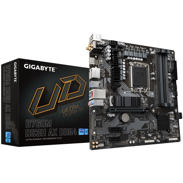 Motherboard GIGABYTE B760M DS3H AX, socket 1700 