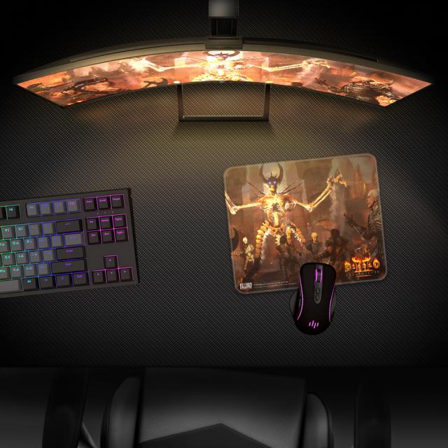 Gaming mousepad Diablo 2: Resurrected - Mephisto, XL 