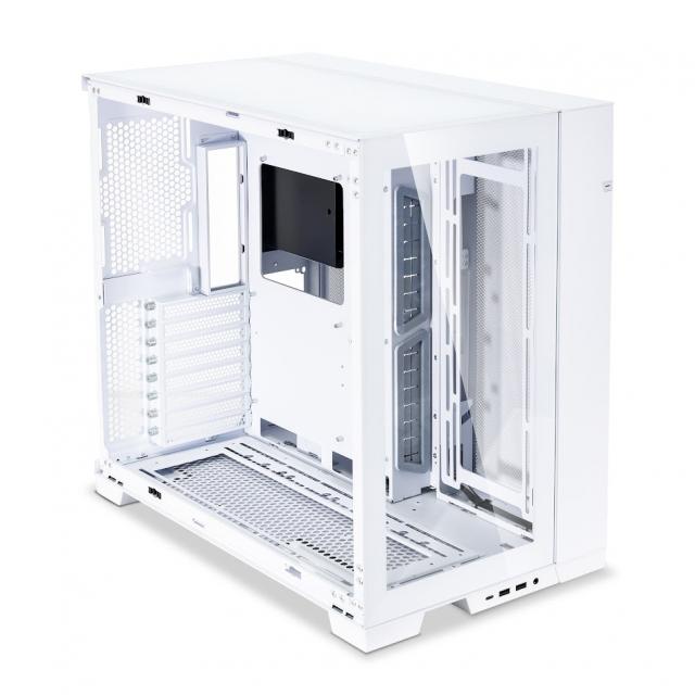 Case Lian Li PC-O11 Dynamic EVO Mid-Tower, Tempered Glass, White 