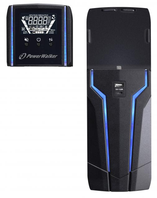 UPS POWERWALKER VI1500GXB for professional gaming, 1500VA, Line Interactive 