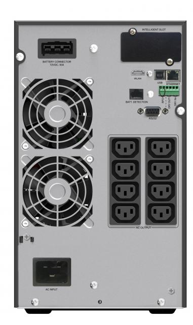UPS POWERWALKER VFI 2000 ICT IoT  PF1 2000VA/ 2000 W, On-Line 