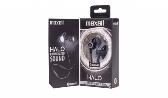 Блутут слушалки-тапи MAXELL HALO SPORT, Bluetooth 5.0, Черни 