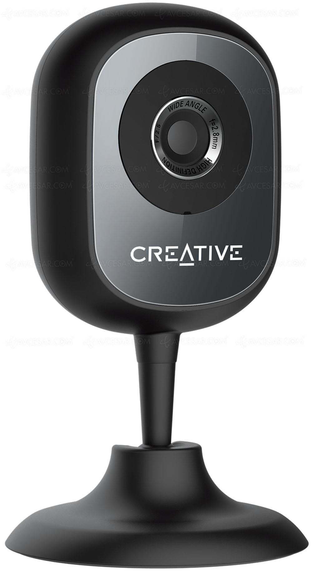 Камера за наблюдение Creative Live! Cam IP SmartHD, Черен
