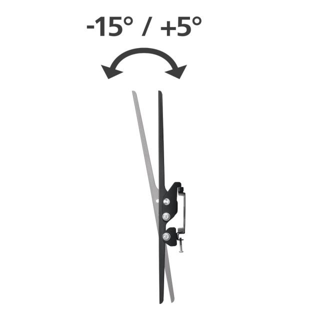 Hama TV Wall Bracket, Tilt, 191 cm (75") up to 40 kg, 220808 