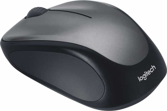 Wireless optical mouse LOGITECH M235, USB, 1000dpi, Black 