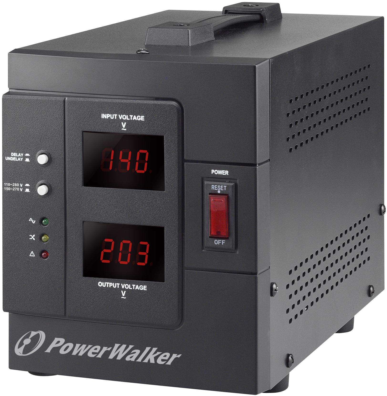 Стабилизатор POWERWALKER AVR 1500 SIV, 1500VA