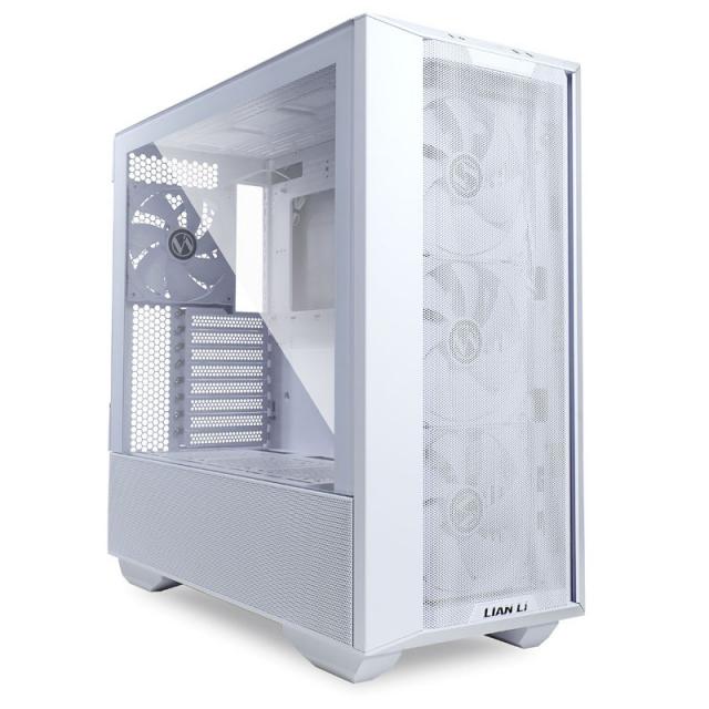 Case Lian Li LANCOOL III Mid-Tower, Tempered Glass, White 