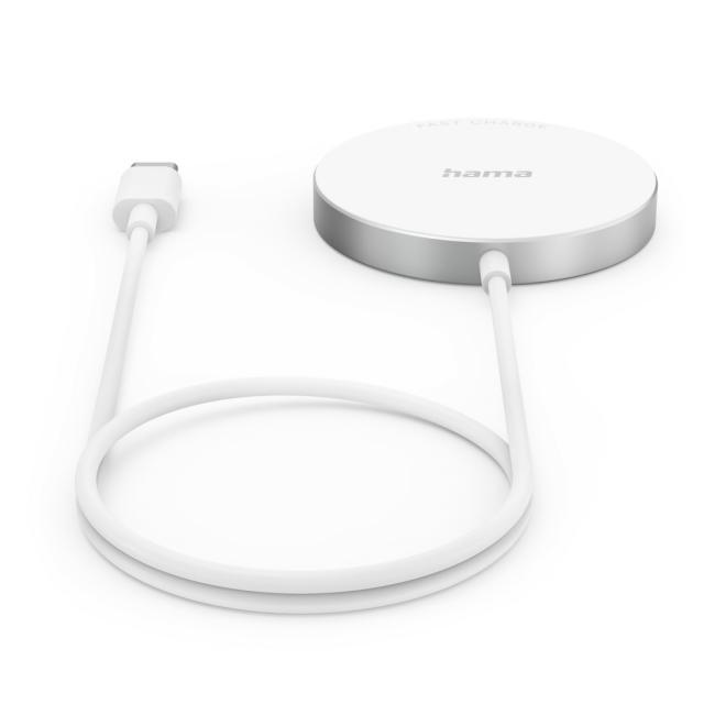 Hama "MagCharge FC15" Wireless Charger, 15 W,  for Apple 