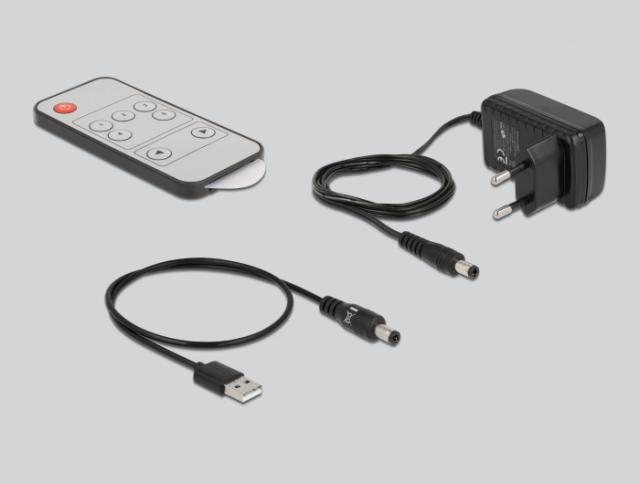 Delock HDMI UHD Switch 5 x HDMI in > 1 x HDMI out 4K 