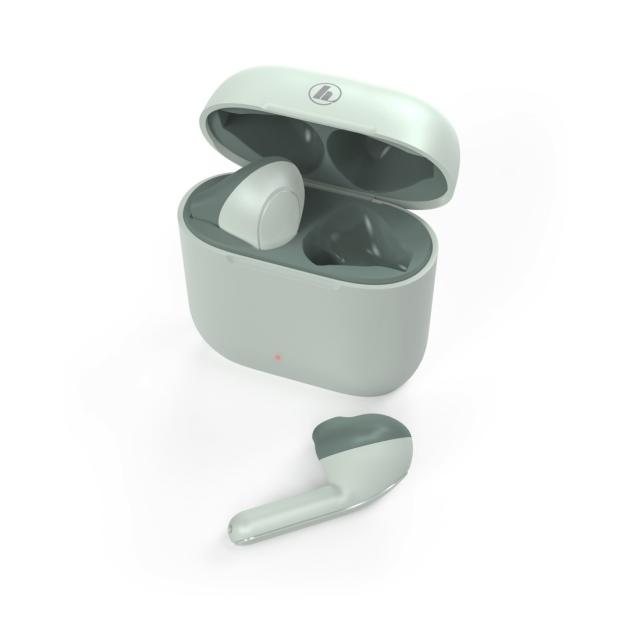 Hama "Freedom Light" Bluetooth® Headphones,True Wireless,Earbuds,Voice Ctrl.,grn 