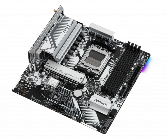 Motherboard ASROCK A620M Pro RS WiFi, Socket AM5, mATX, 4xDDR5 
