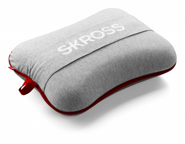 SKROSS Travel Pillow, Dark Gray 