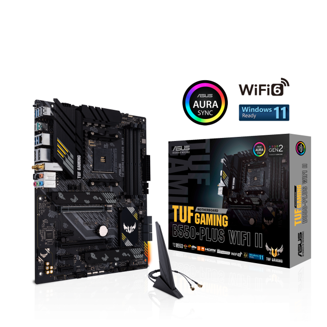 Motherboard ASUS TUF GAMING B550-PLUS WIFI II socket AM4 