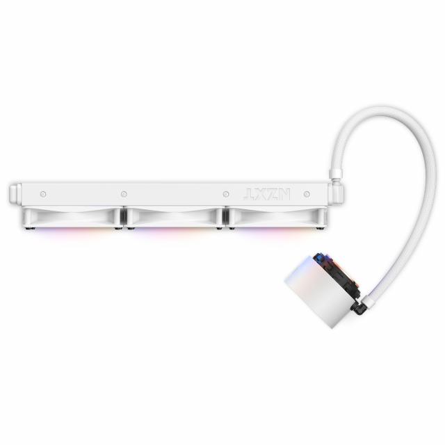 AIO Liquid Cooler NZXT Kraken Elite 360 RGB White, LCD Display 
