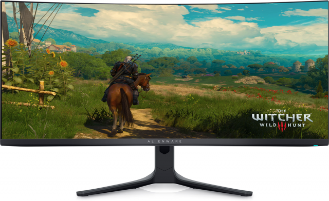 Монитор Dell Alienware AW3423DWF 34" Curved QD-OLED, WQHD 3440 x 1440 , 165Hz, 0.1ms 