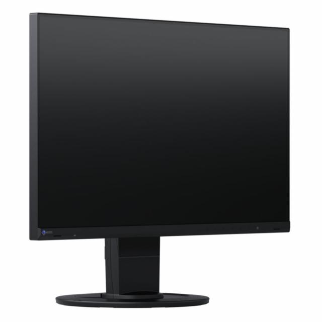 Monitor EIZO FlexScan EV2460, IPS, 23.8 inch, Wide, Full HD, D-Sub, DVI-D, HDMI, DisplayPort, Black 