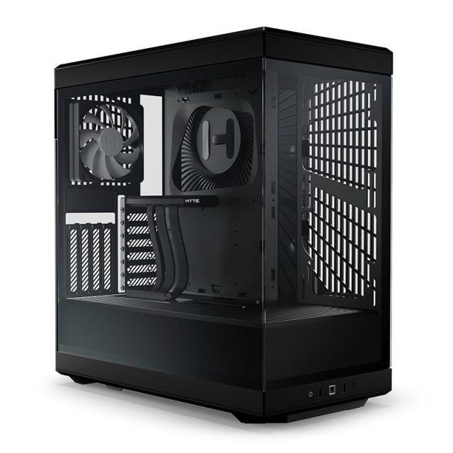 Case HYTE Y40 Tempered Glass, Mid-Tower, Black 