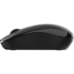 Wireless optical Mouse RAPOO 1310, 2.4 Ghz, Black 