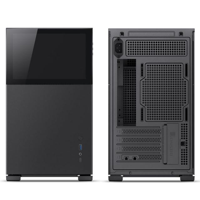 Case Jonsbo D31 Screen TG, mATX, Black 